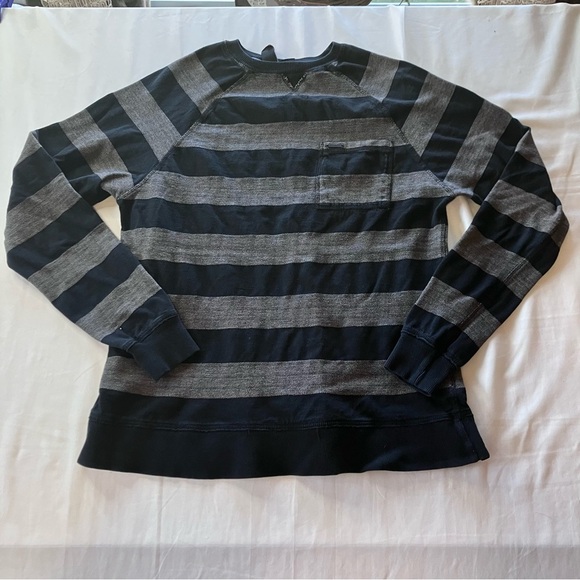 Element Striped Raglan Long Sleeve Shirt Size Medium - Picture 3 of 10